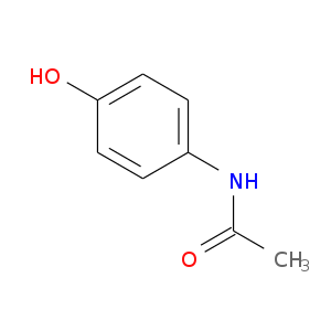 paracetamol chemical structure